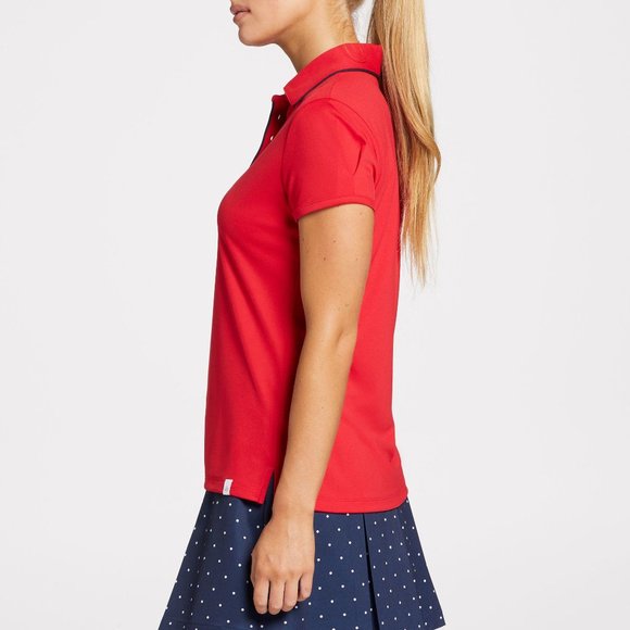 NWT Lady Hagen Women's Puff Sleeve Golf Polo - Picture 4 of 4